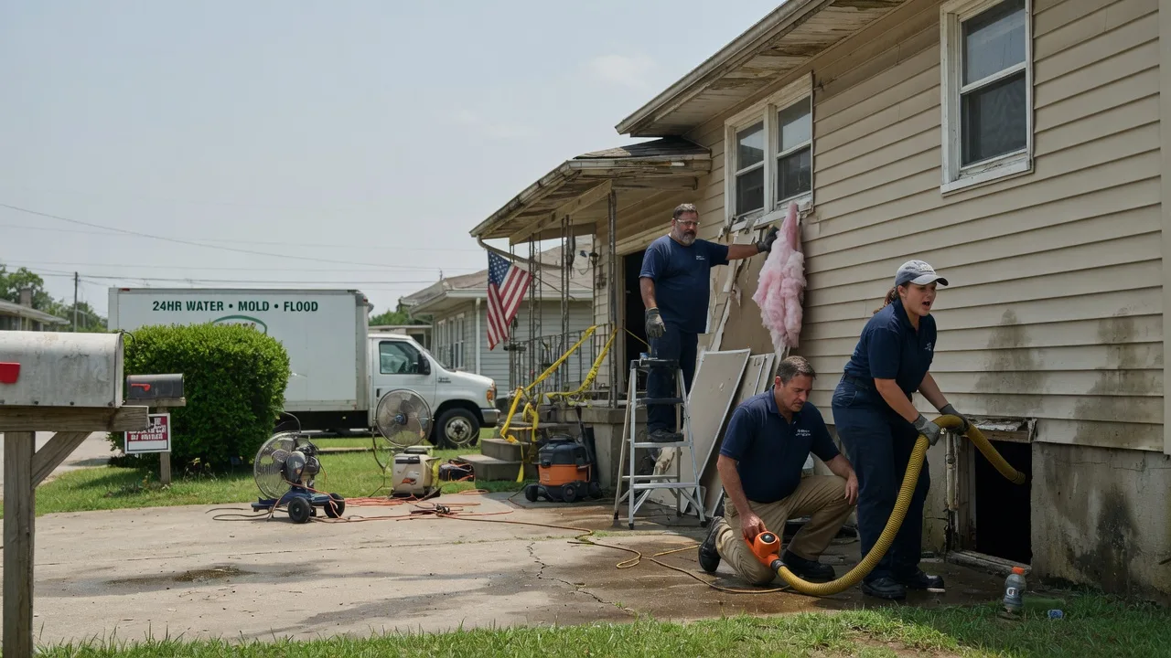 Water Damage Repair in Rinard, IL near me